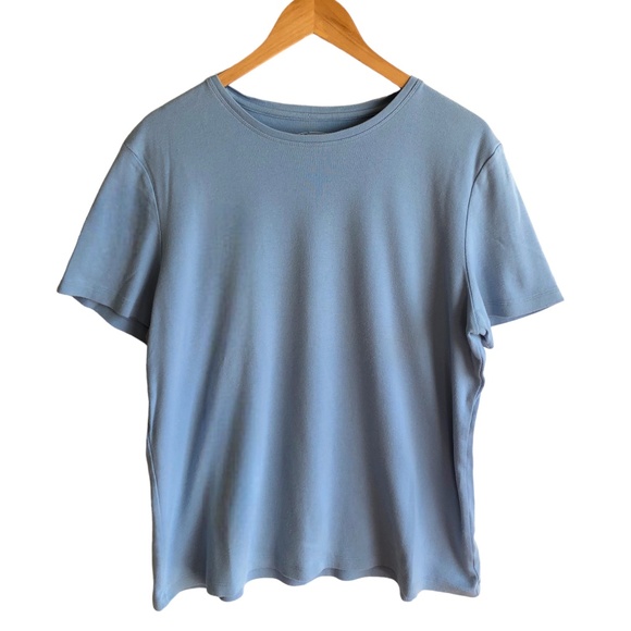 Northern Reflections Tee XL Light Blue 100% Cotton Short Sleeve - Picture 1 of 5